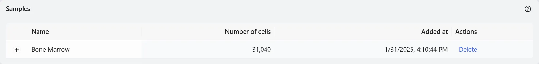 Sample Table Sample Table