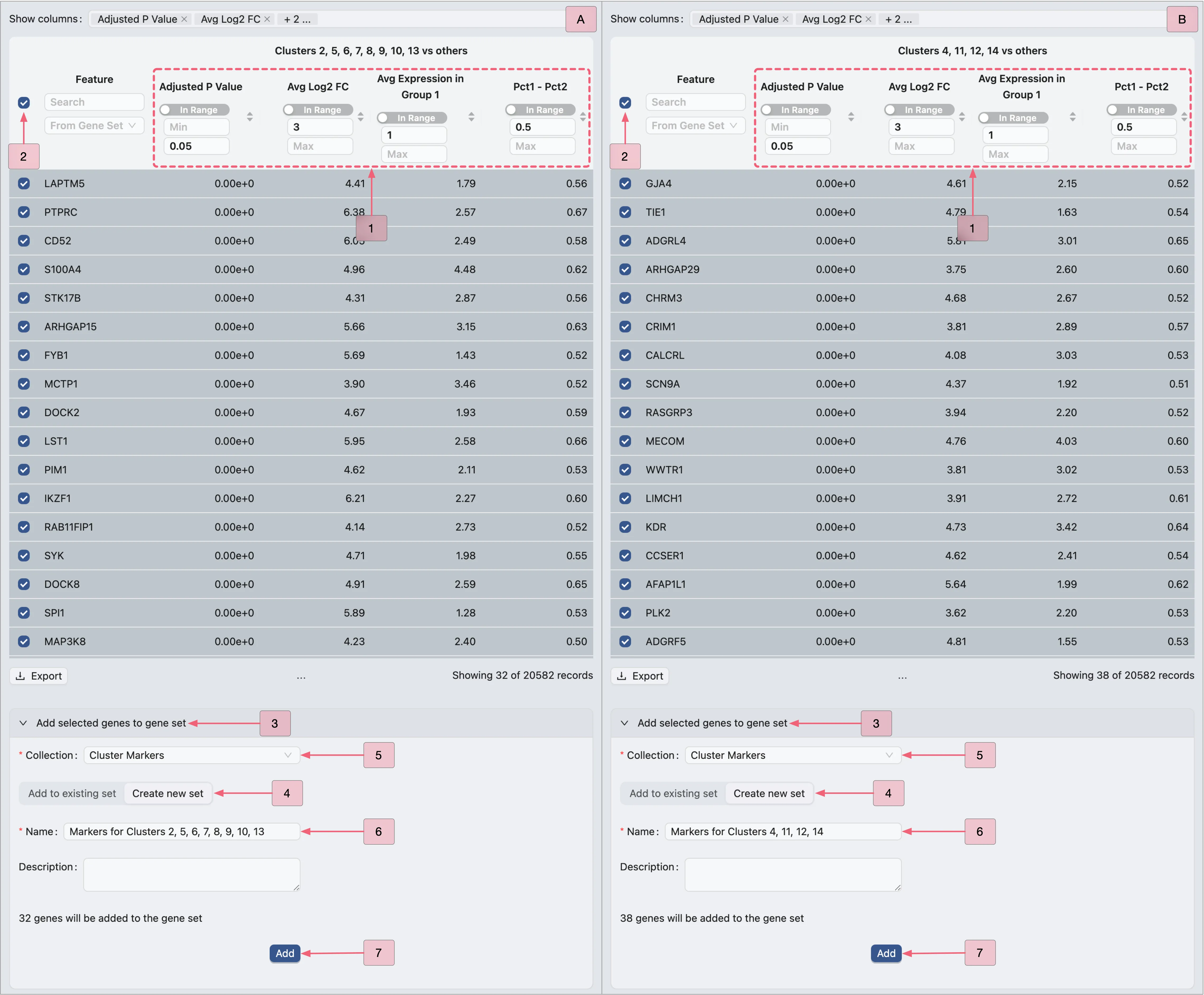 Filtering The DE Analysis Results Table of The Second and The Third Analyses Filtering The DE Analysis Results Table of The Second and The Third Analyses