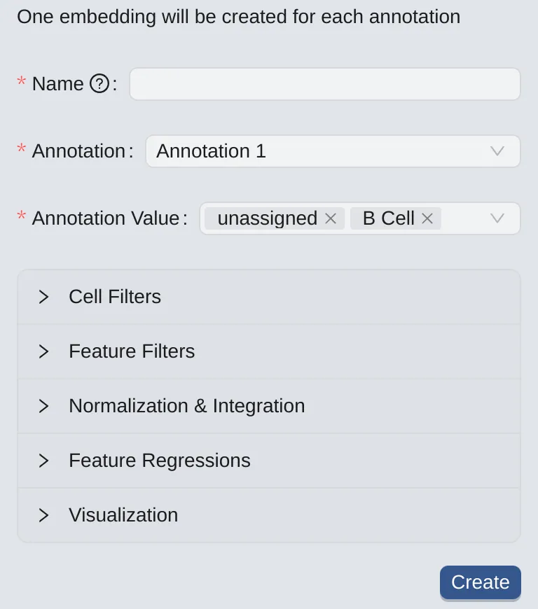 Cell Filtering By Selected Annotation Values